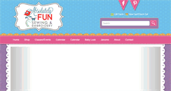 Desktop Screenshot of absolutelyfunsewing.com